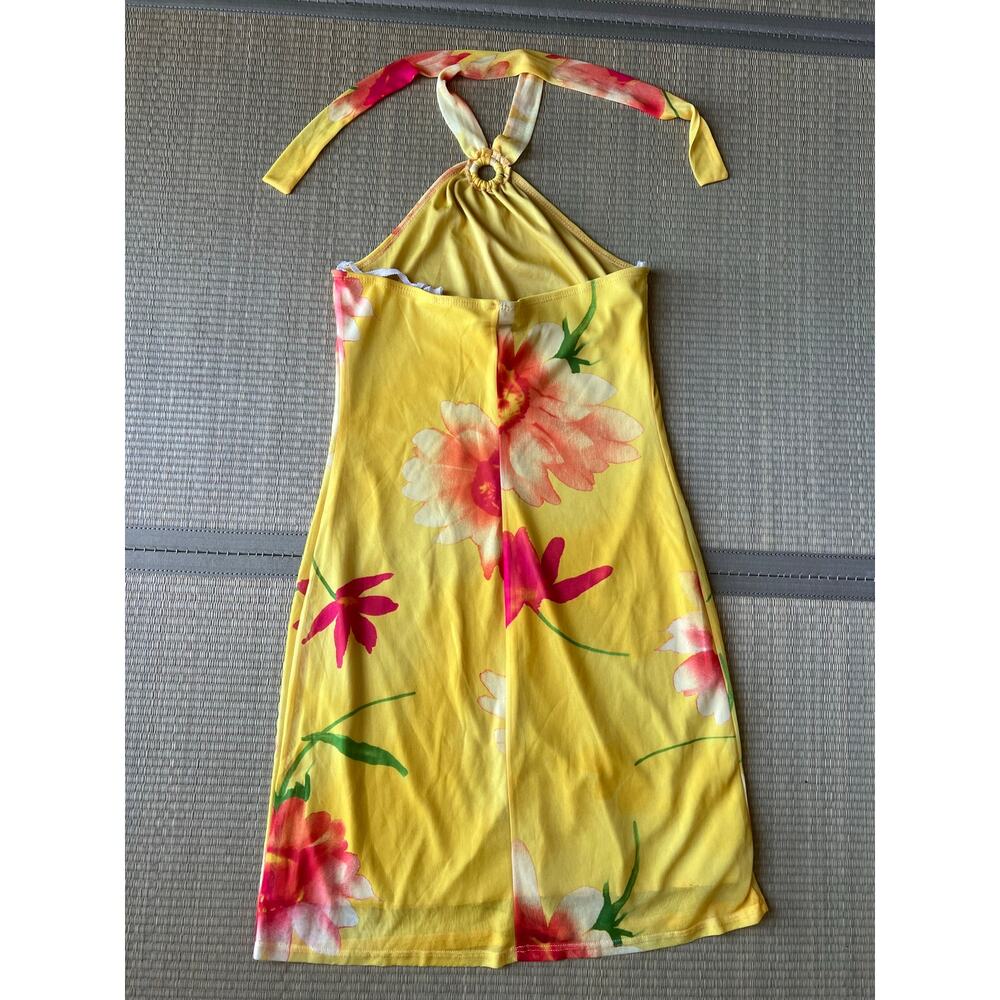 Vintage 90s Halter Mini Dress - Picture 2 of 7